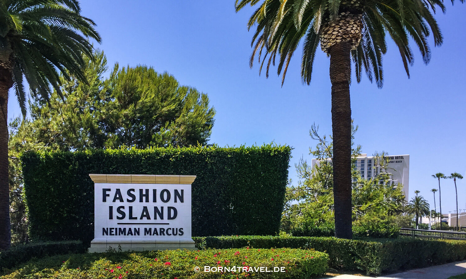 Shopping Mall,Fashion Island in Newport Beach,California,USA,born4travel.de