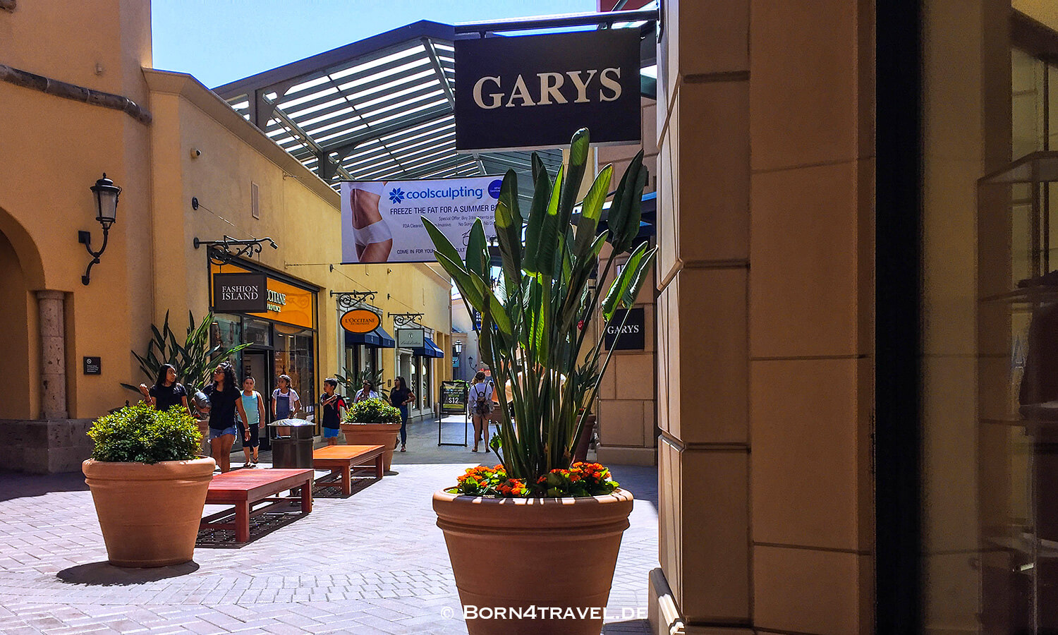 Shopping Mall,Fashion Island in Newport Beach,California,USA,born4travel.de