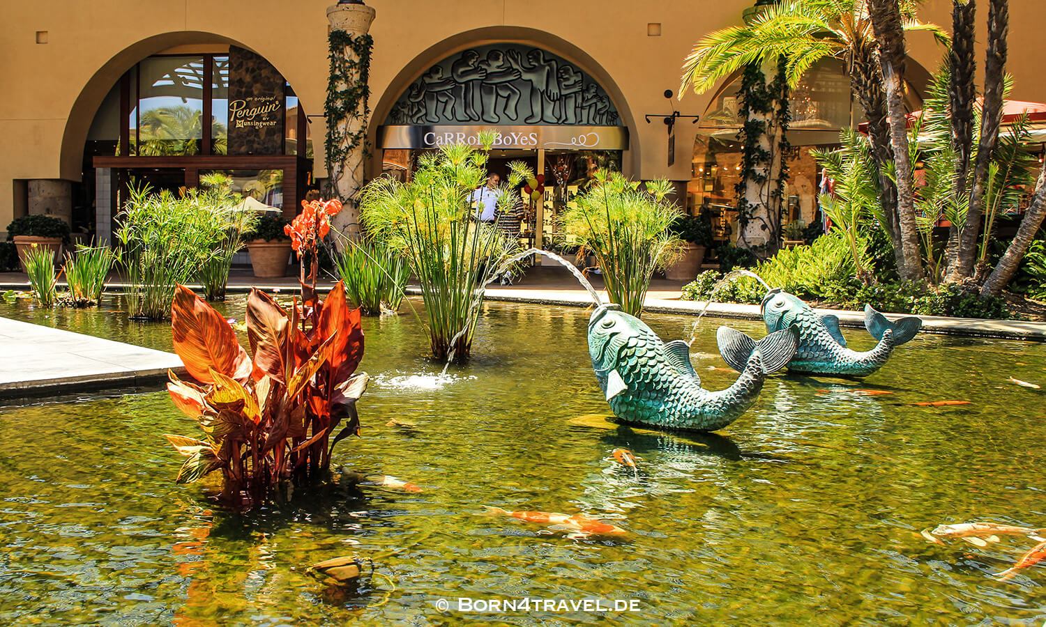 Shopping Mall,Fashion Island in Newport Beach,California,USA,born4travel.de