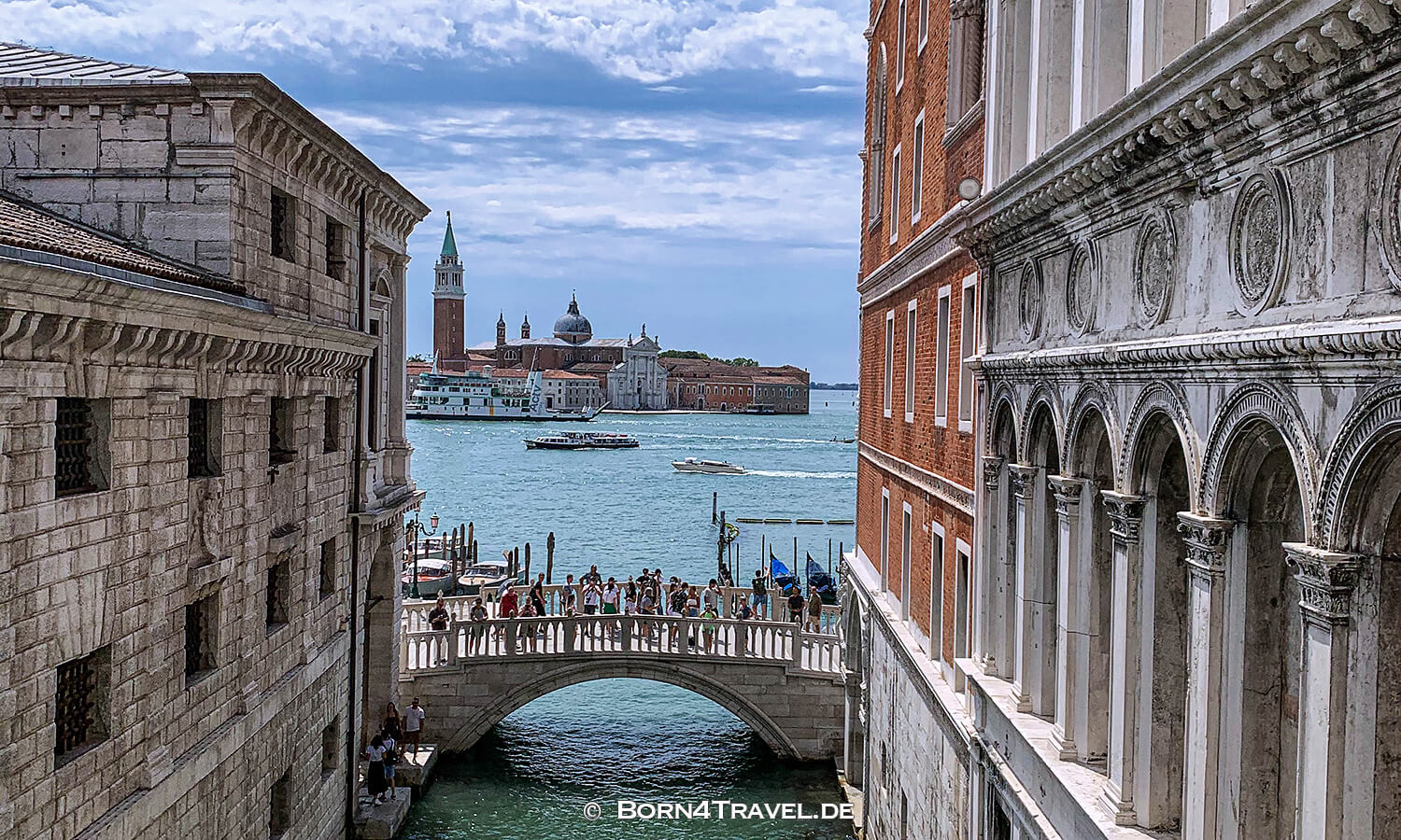 Pointe dei Sospiri - Seufzerbrücke,Venedig,Italien,born4travel.de