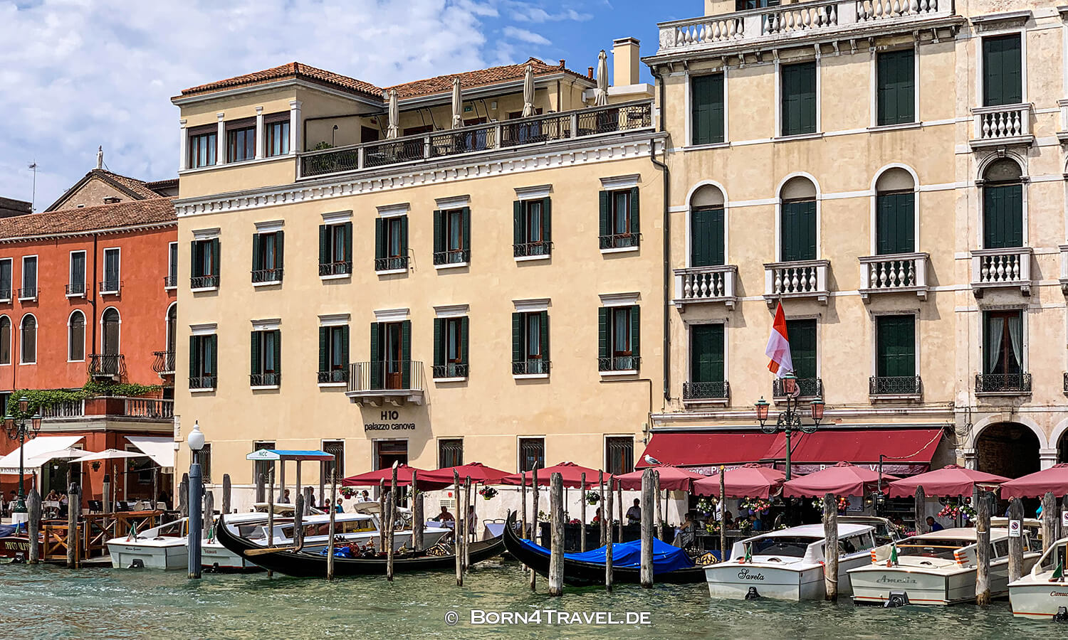 Sightseeing  mit Vaporetto, in Venedig,Italien,born4travel.de
