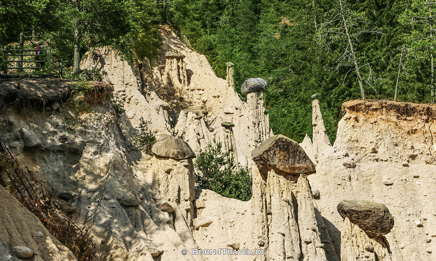 Erdpyramiden von Percha,Südtirol in Italien,born4travel.de Erdpyramiden von Percha,Südtirol in Italien,born4travel.de