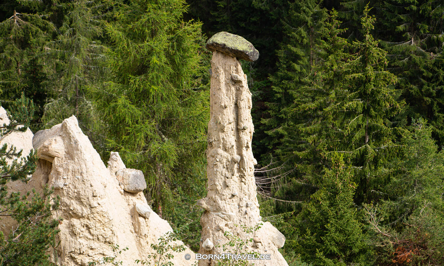 Erdpyramiden von Percha,Südtirol in Italien,born4travel.de Erdpyramiden von Percha,Südtirol in Italien,born4travel.de