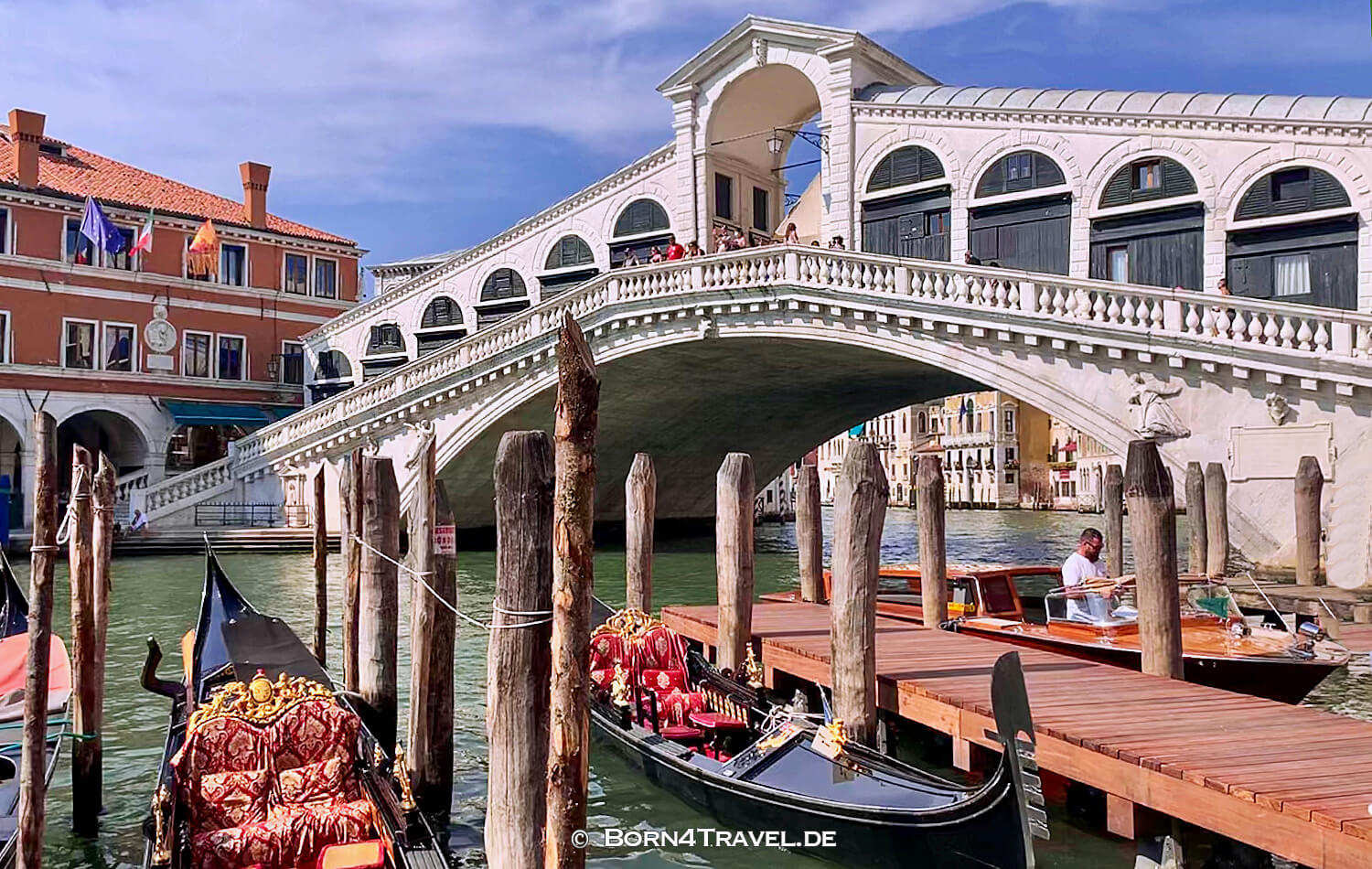 Ponti di Rialto,Canal Grande in Venedig,Italien,born4travel.de Ponti di Rialto,Canal Grande in Venedig,Italien,born4travel.de