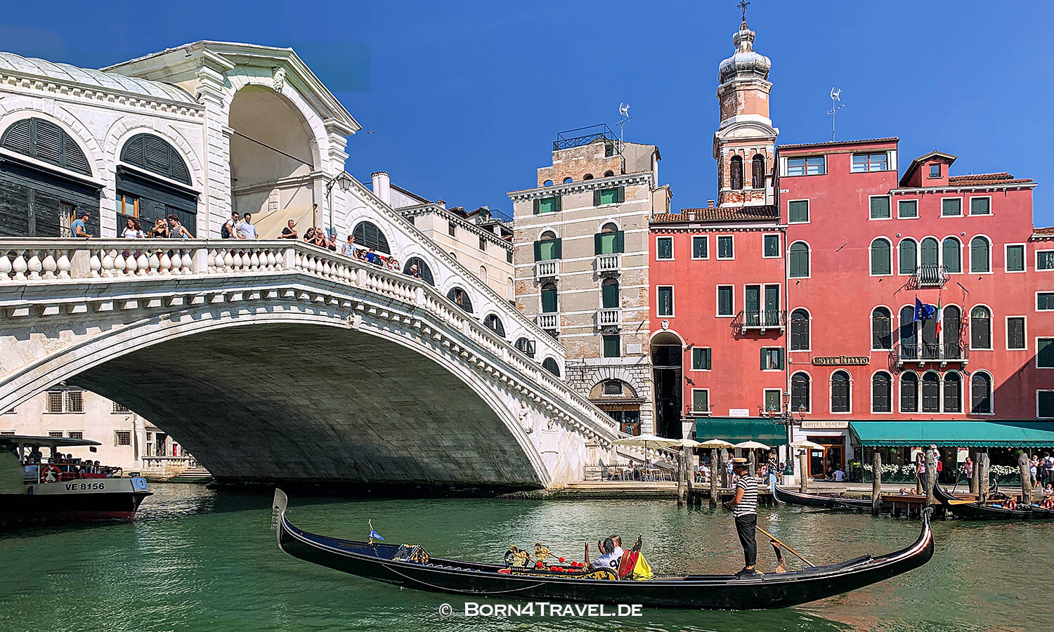 Ponti di Rialto,Canal Grande in Venedig,Italien,born4travel.de Ponti di Rialto,Canal Grande in Venedig,Italien,born4travel.de