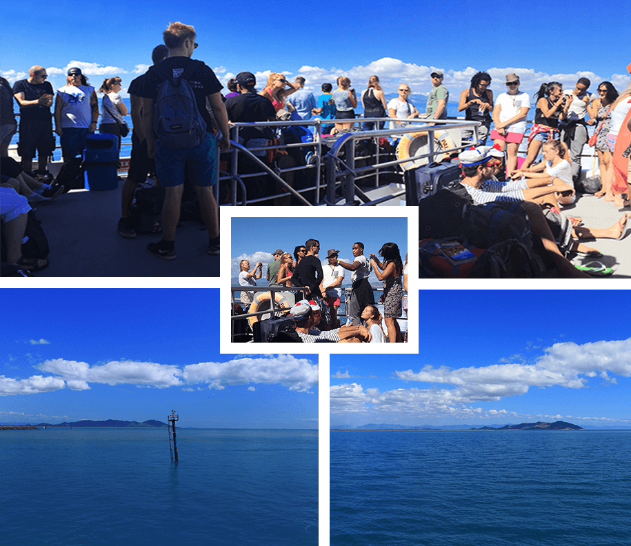 Ferry townsville - magic Island, Queensland,australia, australien