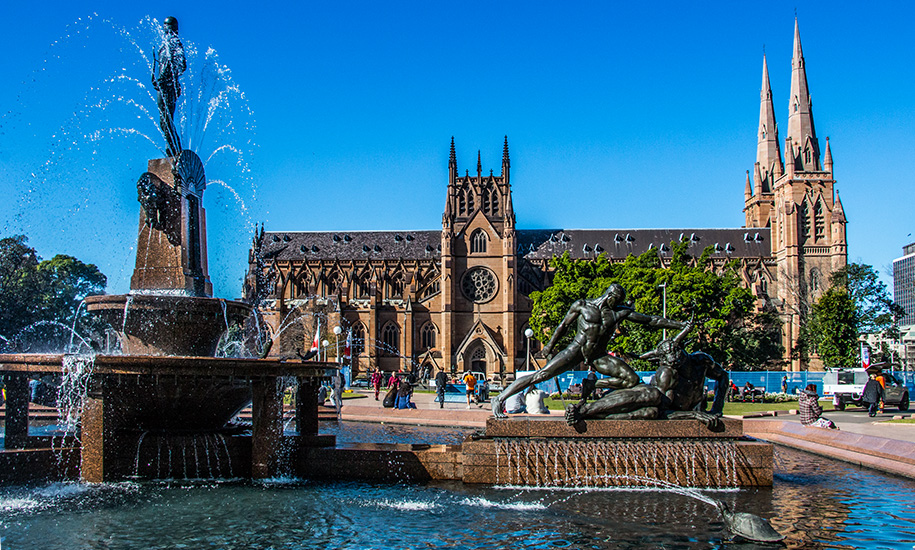 Archibald Fountain, Hyde Park, sydney