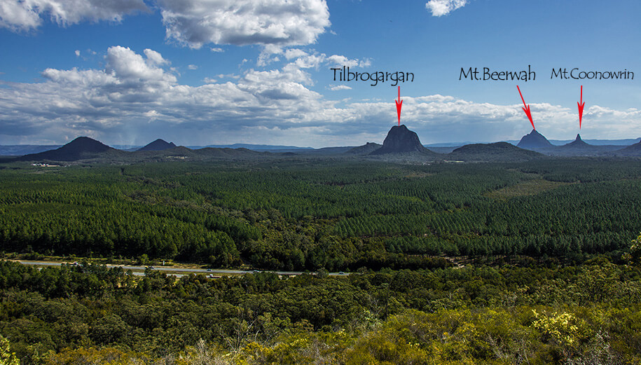 Glas House Mountains,Queensland,australia, australien