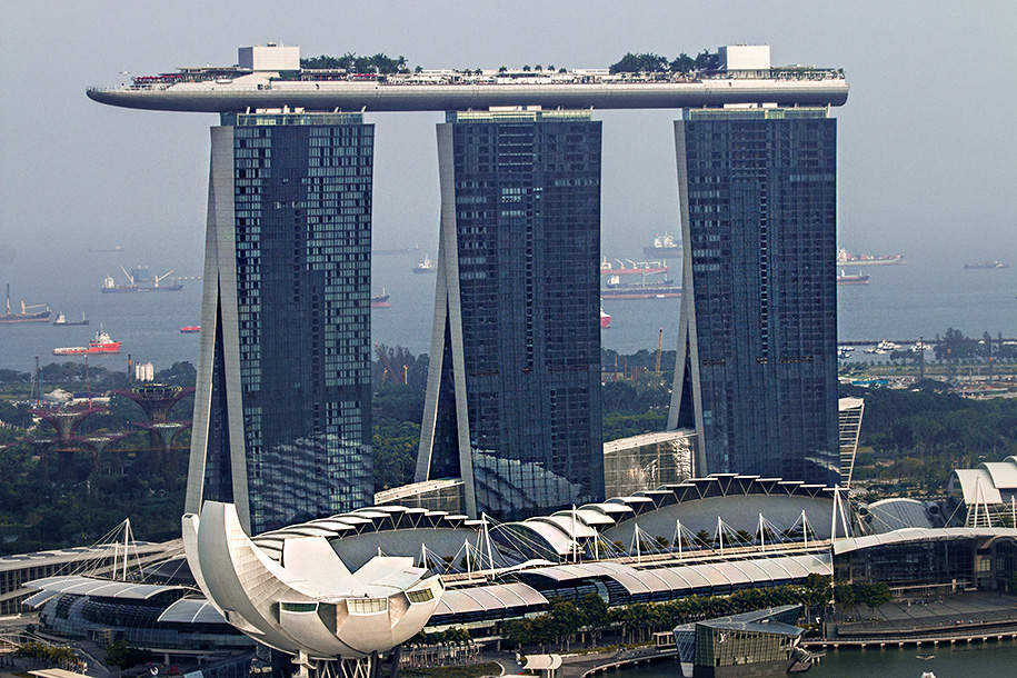 view from Swissotel, singapore
