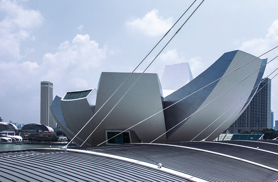Art Museum, Marina Sands Bay Hotel, singapore