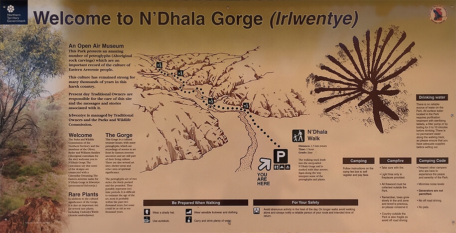 N'Dhala Gorge, outback, australia, australien