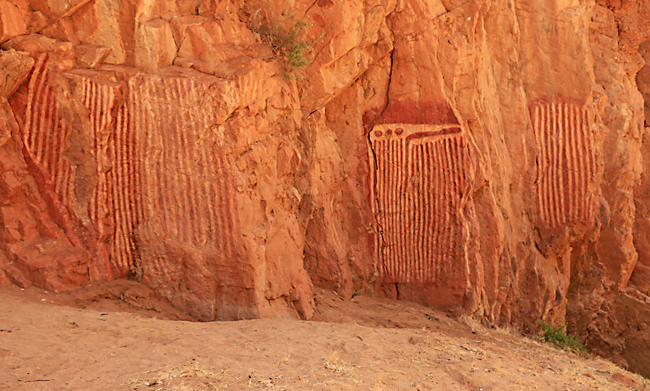 Emily Gap,paintings, outback, australia, australien