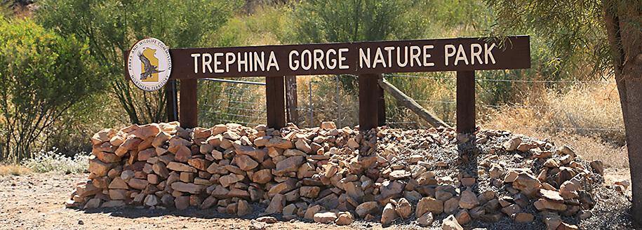 Trephina Gorge, outback, australia, australien