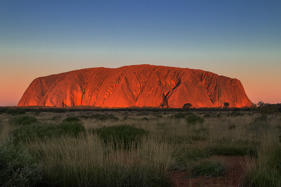 Uluṟu, Ayers Rock,outback,australia, australien