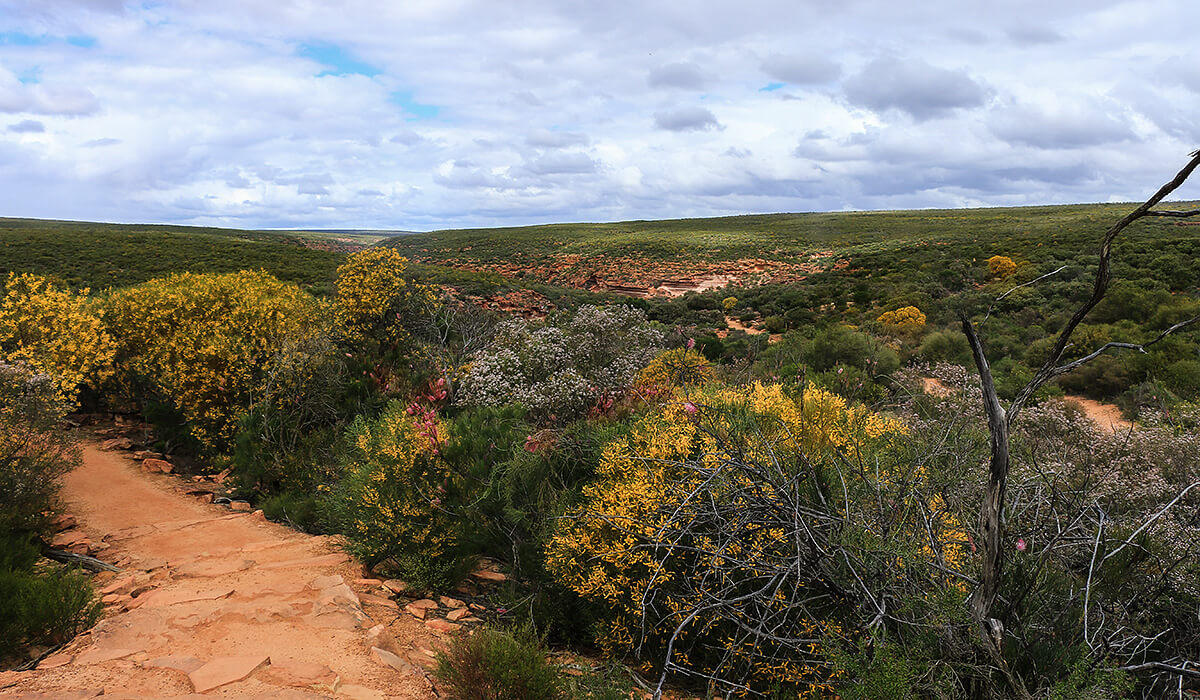 Z-Bend Lookout,kalbarri national park, western australia, born4travel.de