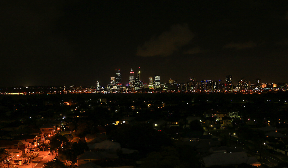 skyline perth, western australia, born4travel.de