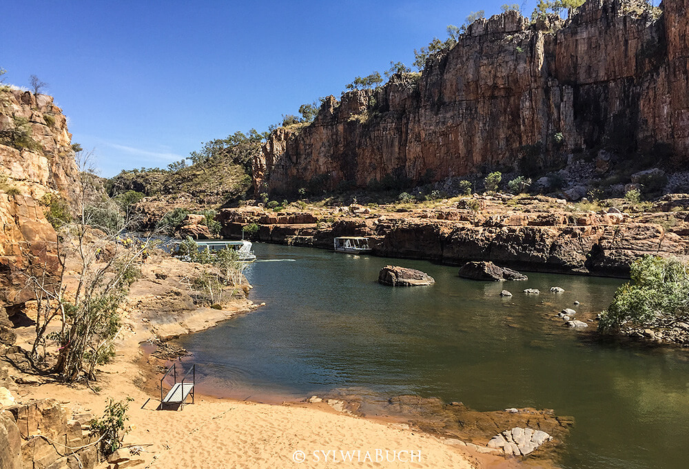 Canoeing in Katherine Gorges, Nitmiluk NP,born4travel.de