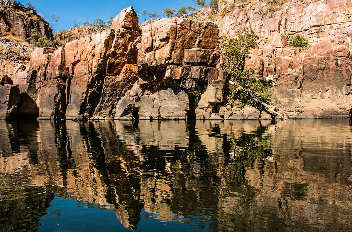 3.Gorge Canoeing in Katherine Gorges, Nitmiluk NP,born4travel.de