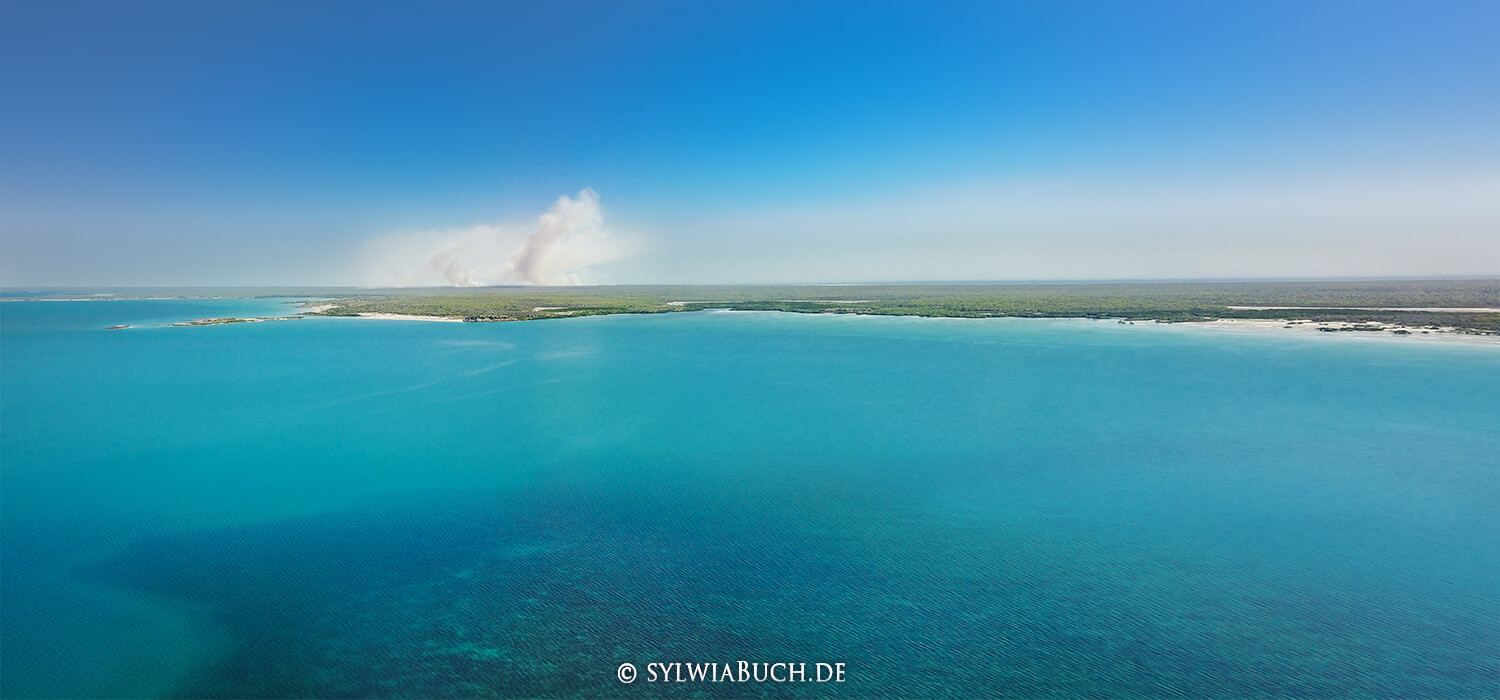 Mission Bay seen with drone,Cygnet Bay Pearl Farm,Dampier Peninsula,Australien,born4travel.de Mission Bay seen with drone,Cygnet Bay Pearl Farm,Dampier Peninsula,Australien,born4travel.de