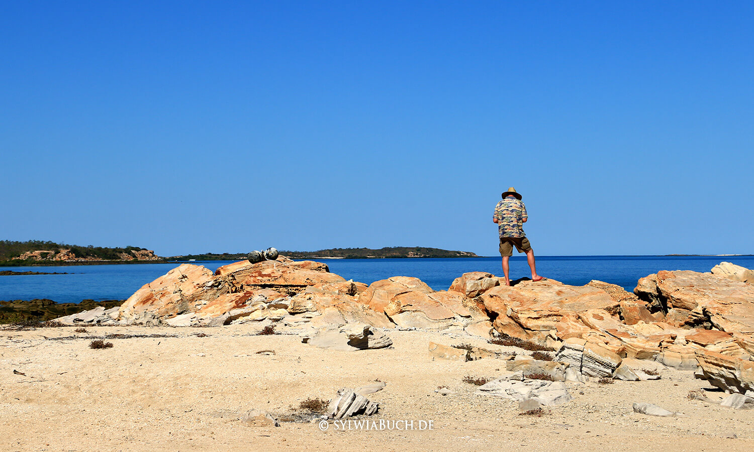 Mission Bay seen with drone,Cygnet Bay Pearl Farm,Dampier Peninsula,Australien,born4travel.de Mission Bay seen with drone,Cygnet Bay Pearl Farm,Dampier Peninsula,Australien,born4travel.de