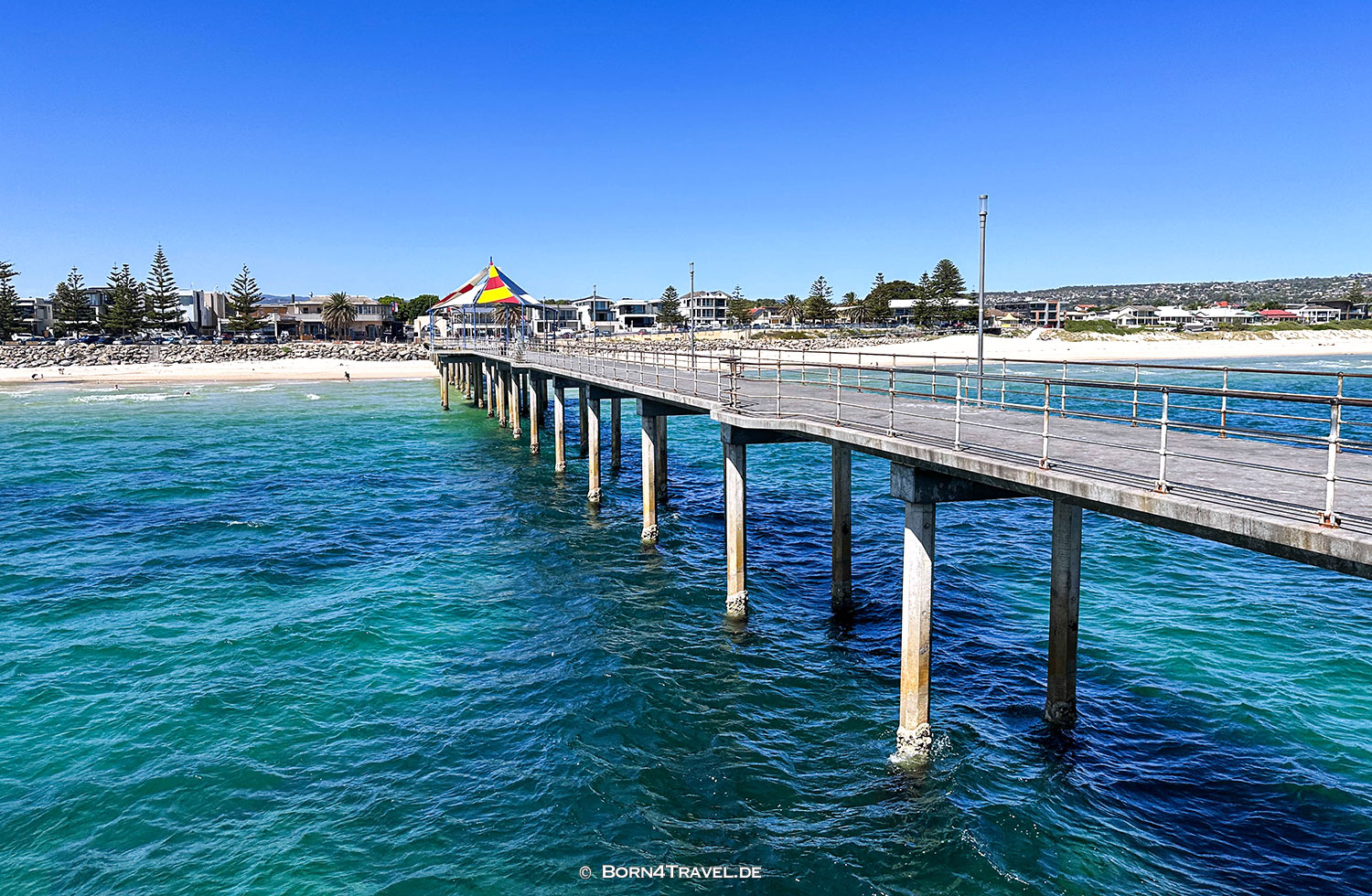 Brighton Beach south of Adelaide,South Australia,born4travel.de Brighton Beach south of Adelaide,South Australia,born4travel.de
