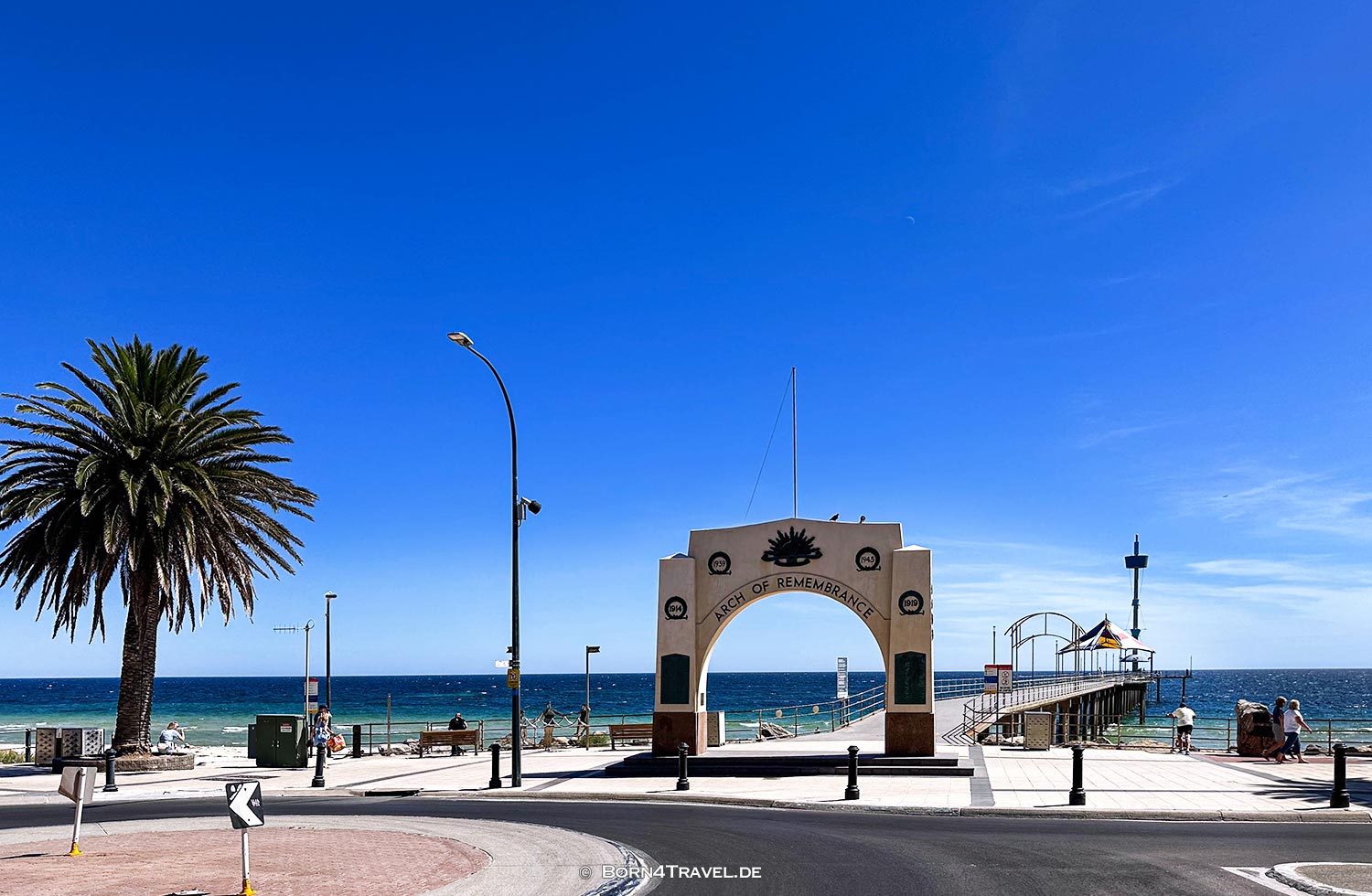 Brighton Beach south of Adelaide,South Australia,born4travel.de Brighton Beach south of Adelaide,South Australia,born4travel.de