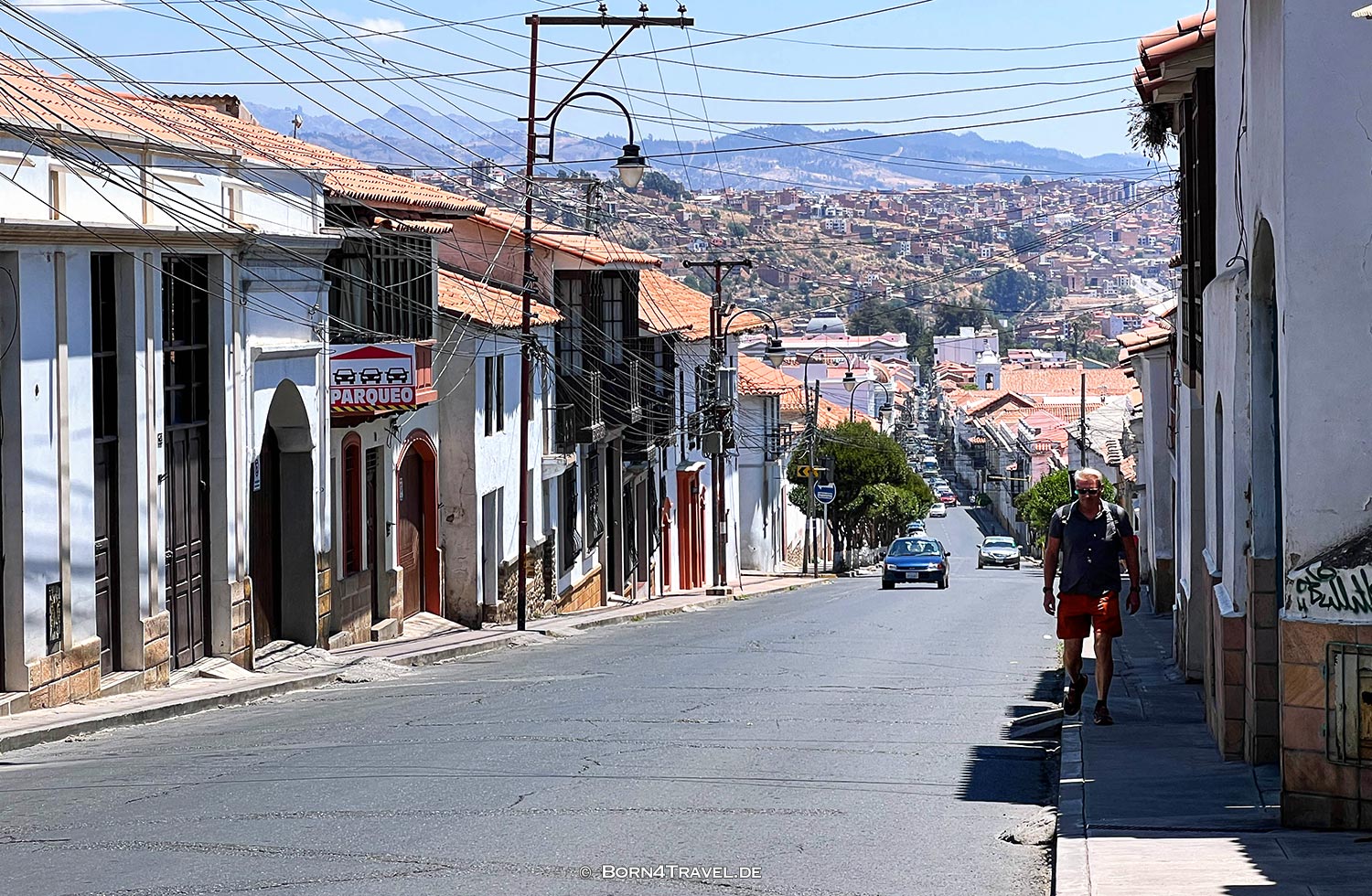 Calle Calvo in Sucre,Bolivien,born4travel.de