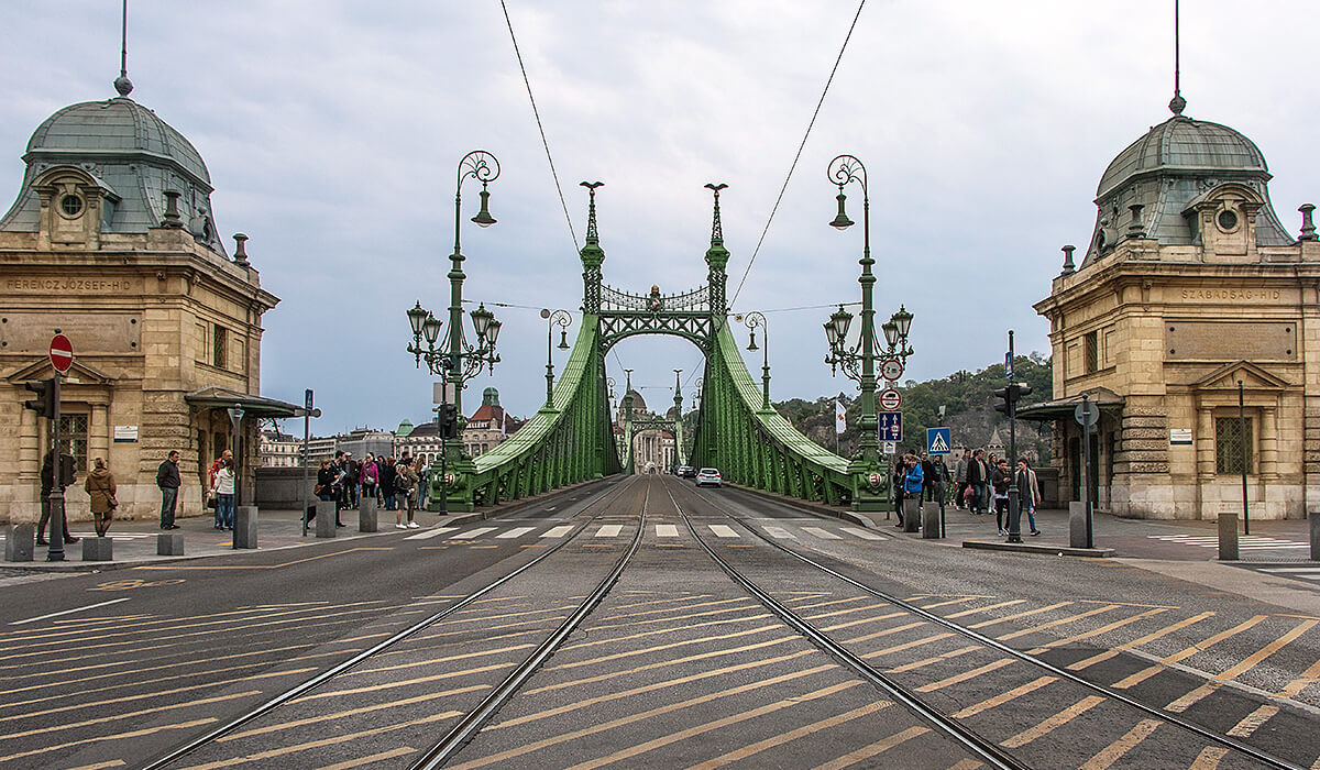 Freiheitsbrücke - Szabadság Hid, Budapest, born4travel.de Freiheitsbrücke - Szabadság Hid, Budapest, born4travel.de
