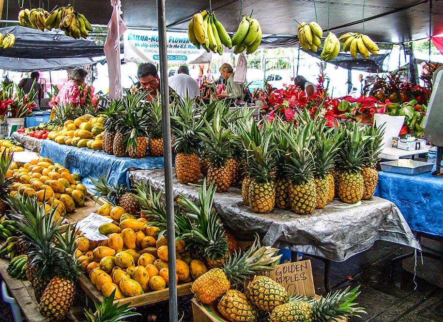 Farmers Market,Big Island,Hawaii,USA