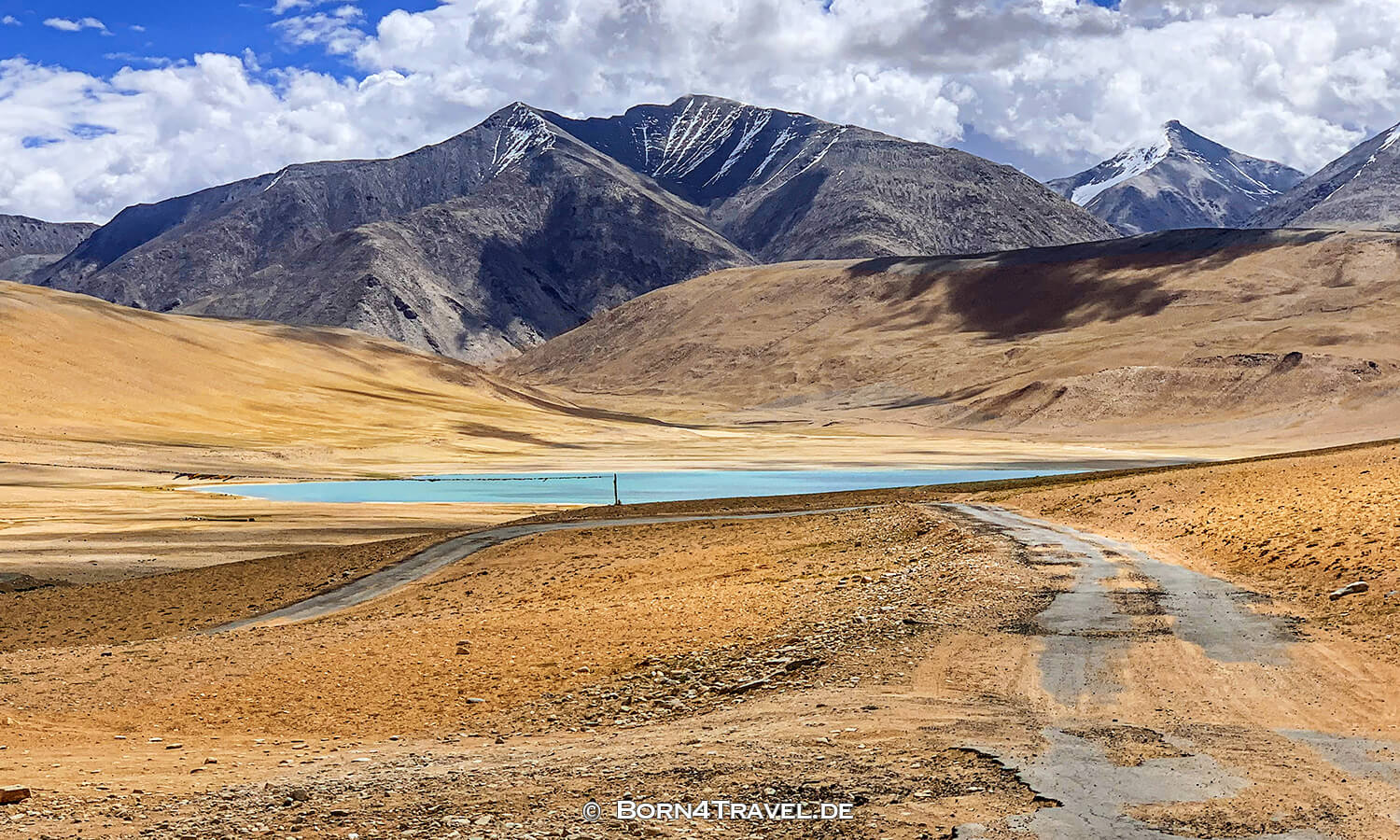 Kyagar Tso in Changtang,Ladakh,Himalaya,Indien,born4travel.de