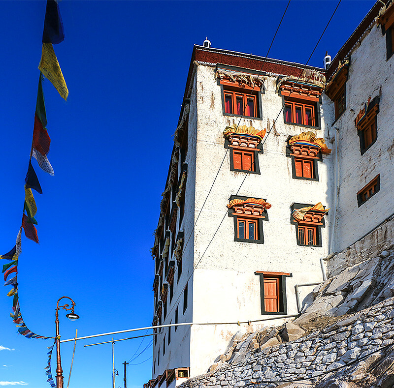 Stakna Monastery,Gompa in Ladakh südöstlich von Leh,Ladakh, Indien,born4travel.de