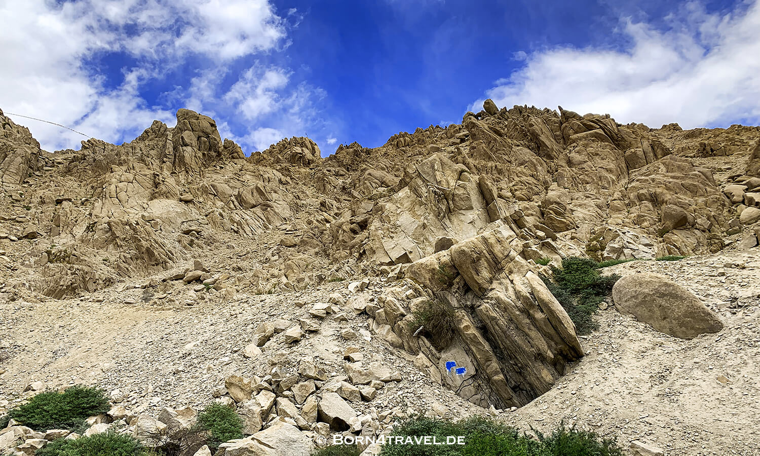 Indus River, Choglamsar,Leh by Motorbike, Ladakh, Himalaya,Indien,born4travel.de