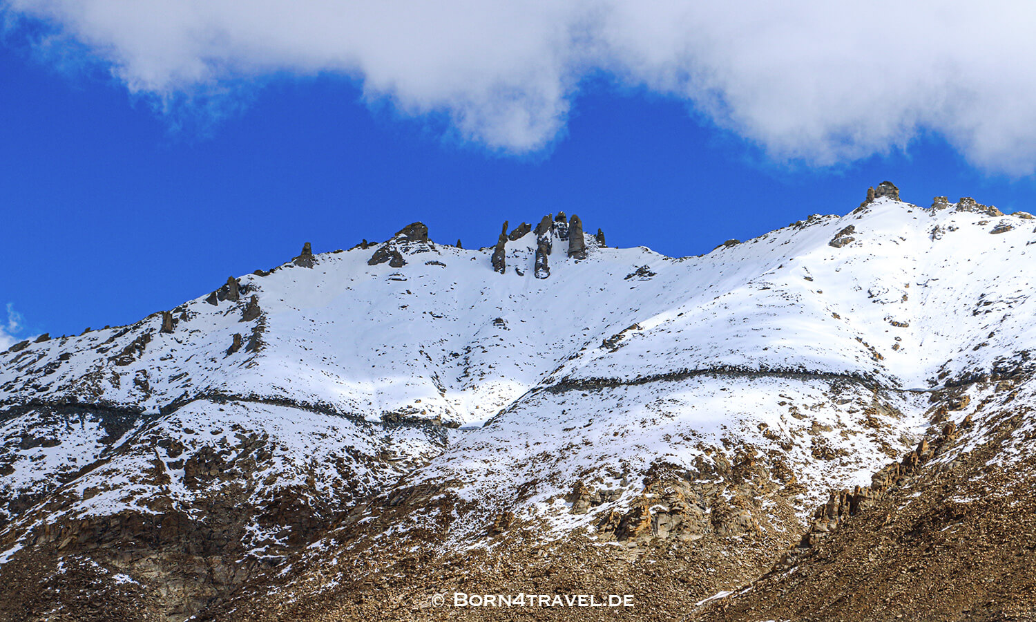 Khardung La,From Leh to Nubra Valley,Ladakh,Himalaya,Indien,born4travel.de