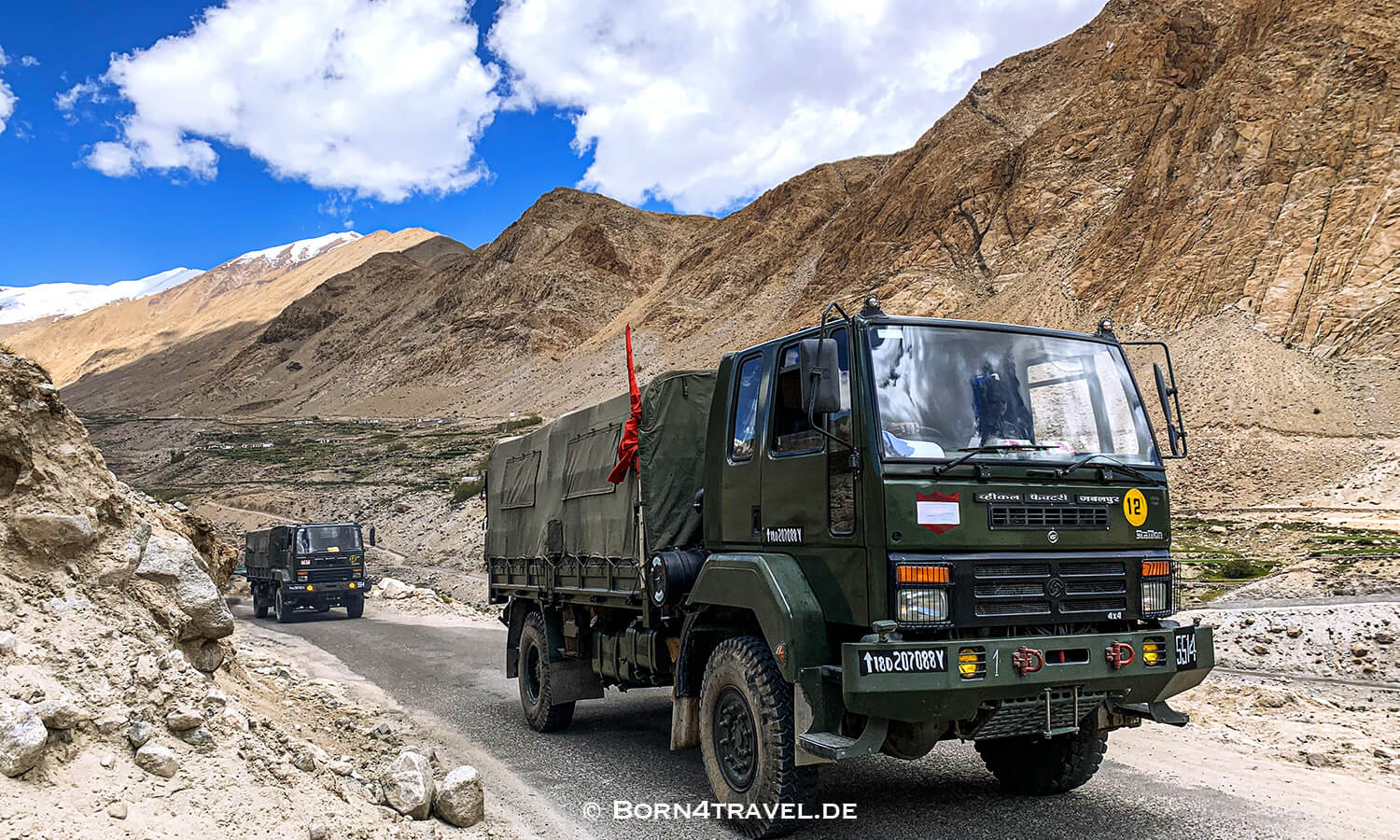 Khardung La,From Leh to Nubra Valley,Ladakh,Himalaya,Indien,born4travel.de