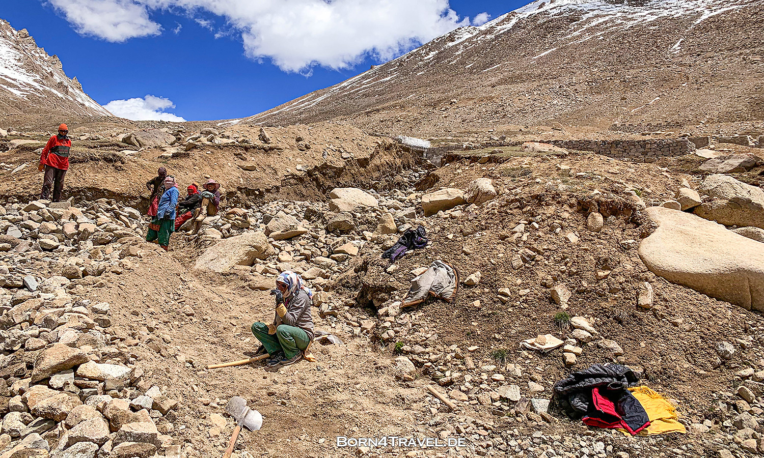 Wari La, Pass between Nubra & Indus Valley,Ladakh,Indien,born4travel.de