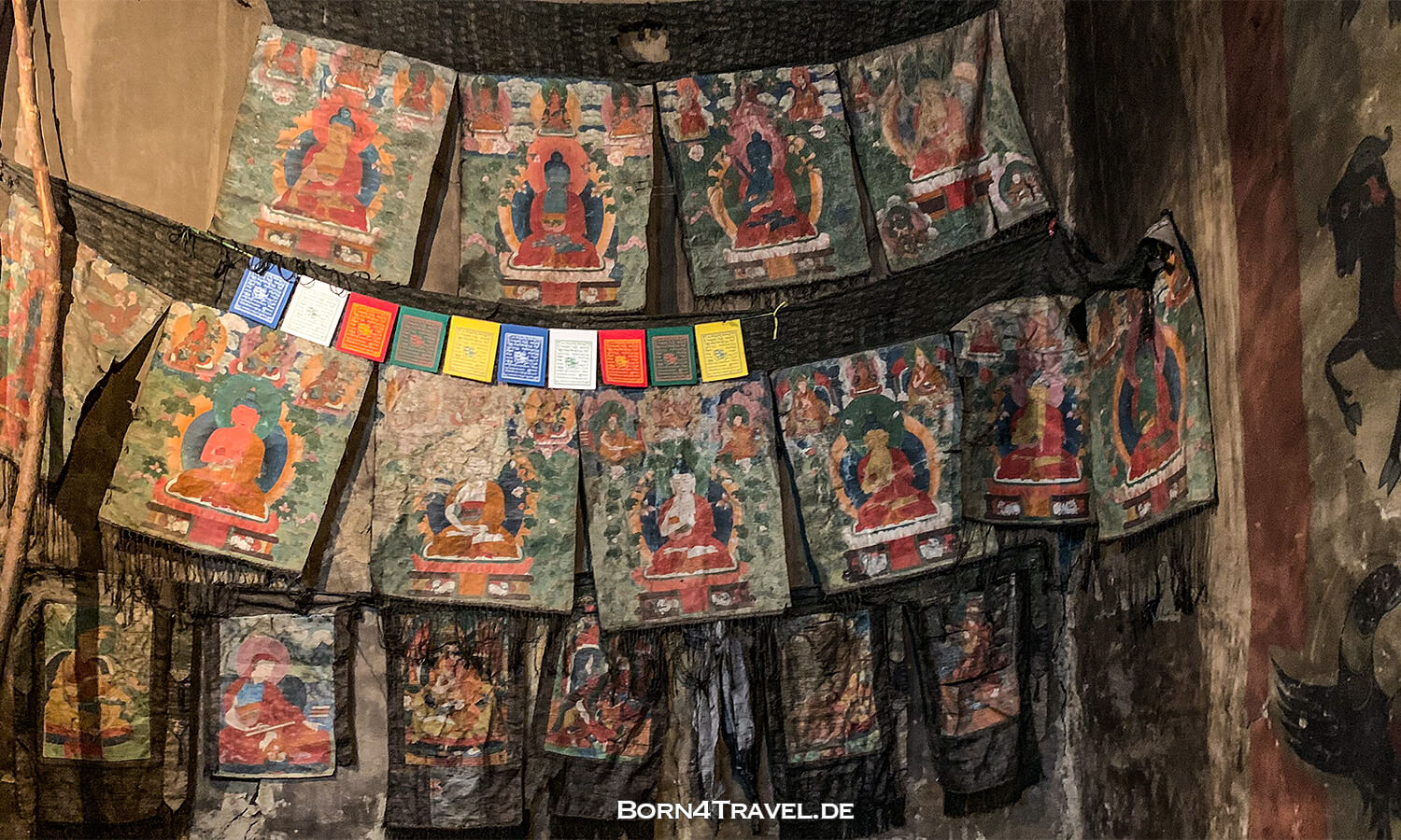 Thiksey Gompa in Thikse, Indus Valley,Ladakh,Indien,born4travel.de