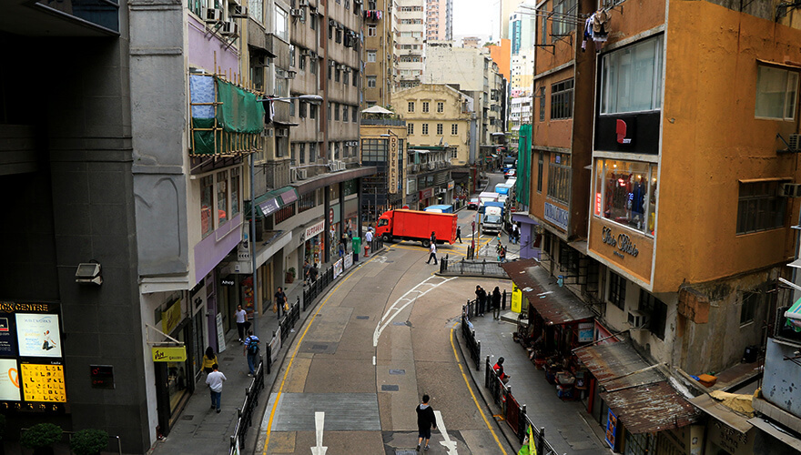 Hongkong,escalator Hongkong,escalator