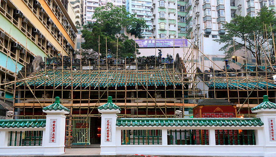 Hongkong,man mo tempel Hongkong,man mo tempel