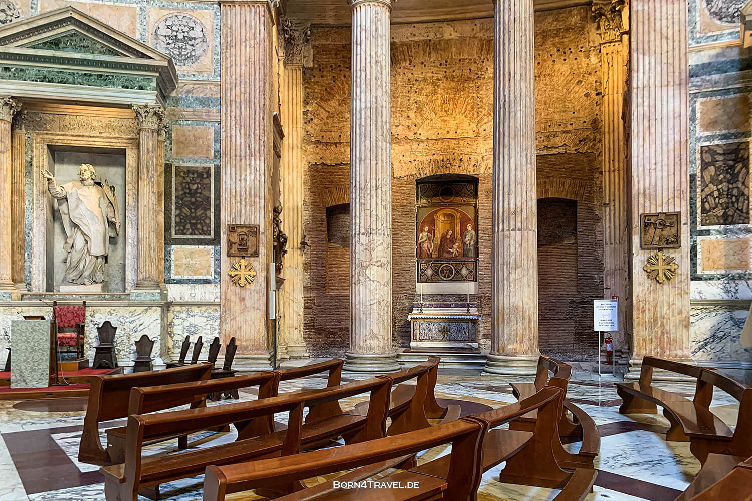 Pantheon in Rom,Reisebericht Italien,born4travel.de Pantheon in Rom,Reisebericht Italien,born4travel.de