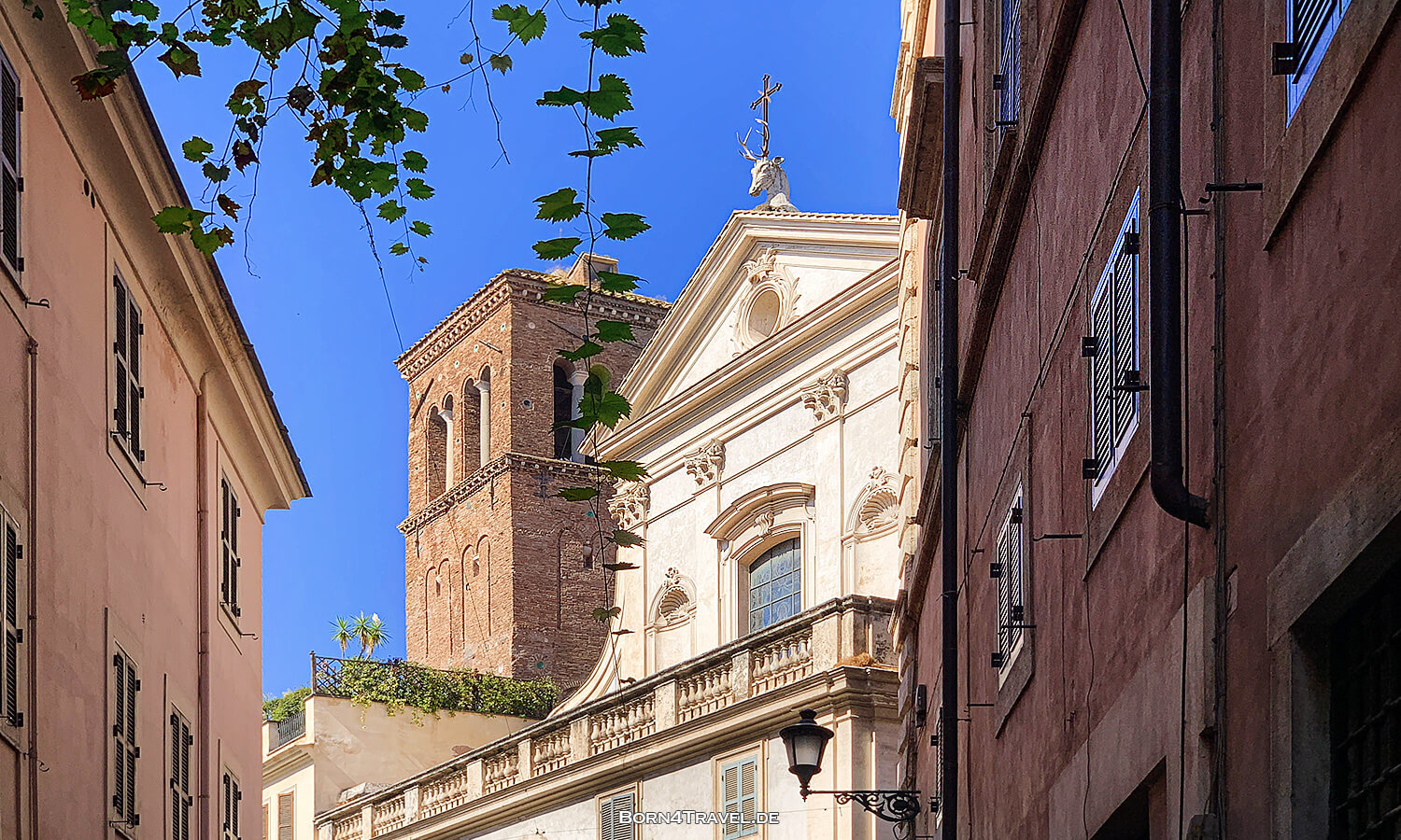 Basilica di Sant’Eustachio in Rom,Reisebericht Italien,born4travel.de Basilica di Sant’Eustachio in Rom,Reisebericht Italien,born4travel.de