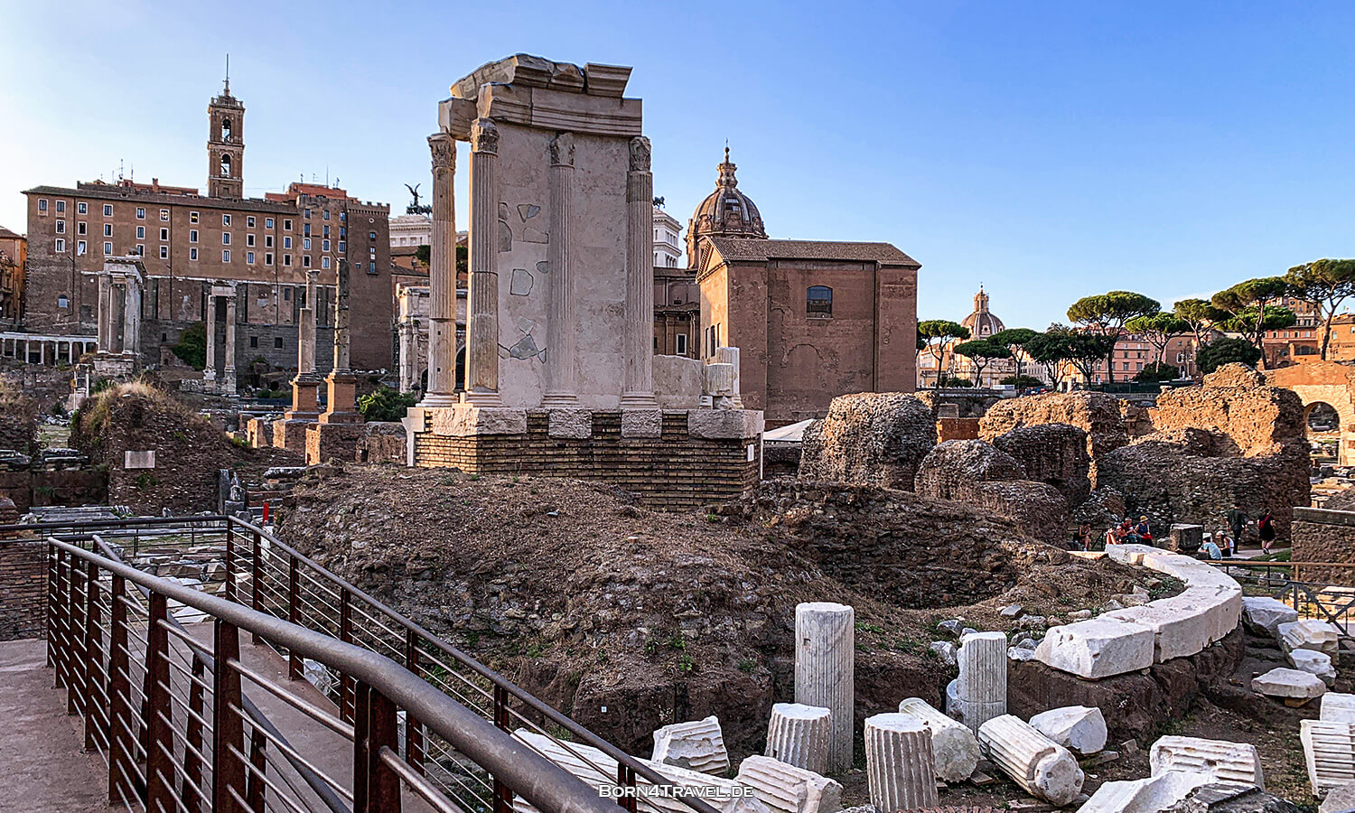 Forum Romanum in Rom,Reisebericht Italien,born4travel.de Forum Romanum in Rom,Reisebericht Italien,born4travel.de