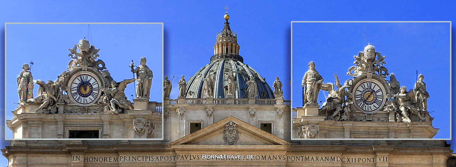 Petersdom & Petersplatz in Rom,Reisebericht Italien,born4travel.de Petersdom & Petersplatz in Rom,Reisebericht Italien,born4travel.de