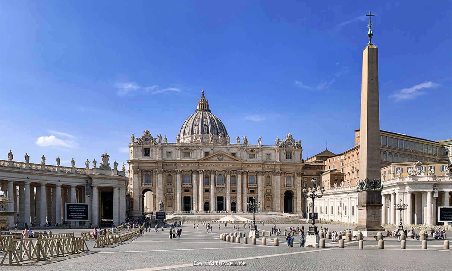 Petersdom & Petersplatz in Rom,Reisebericht Italien,born4travel.de Petersdom & Petersplatz in Rom,Reisebericht Italien,born4travel.de