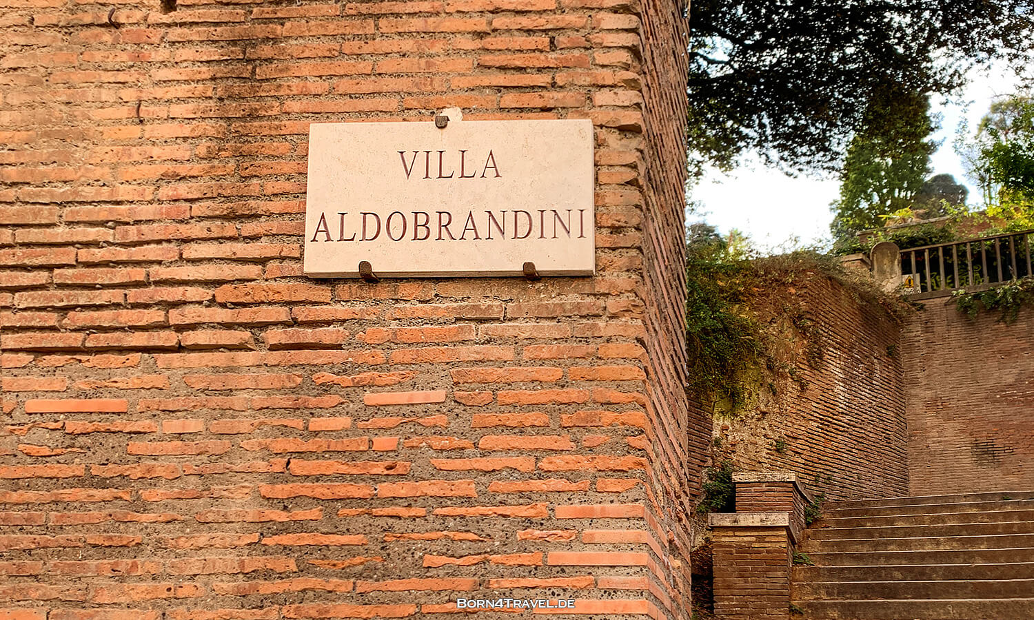 Villa Aldobrandini in Rom,Reisebericht Italien,born4travel.de Villa Aldobrandini in Rom,Reisebericht Italien,born4travel.de