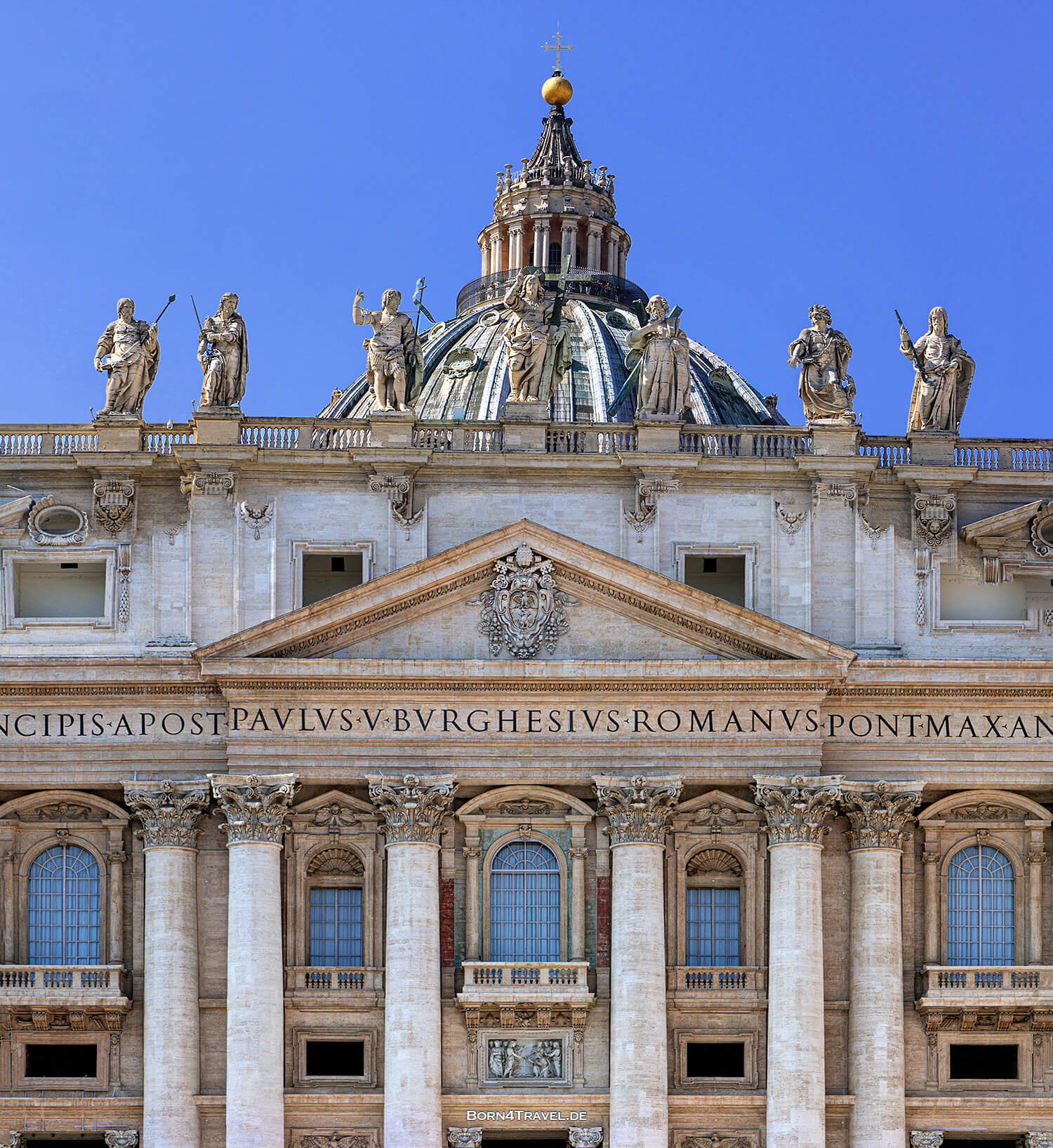 Petersdom & Petersplatz in Rom,Reisebericht Italien,born4travel.de Petersdom & Petersplatz in Rom,Reisebericht Italien,born4travel.de
