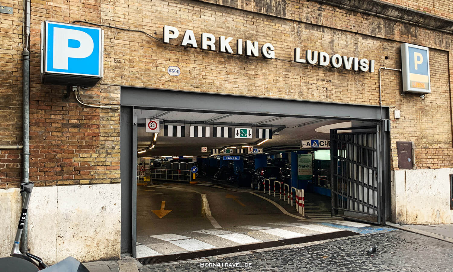 Parking Ludovisi in Rom,Reisebericht Italien,born4travel.de