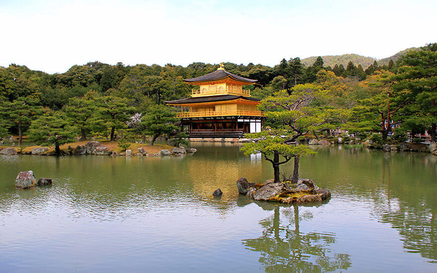 Kinkaku-ji Temple,Goldener Tempel,Kyoto
