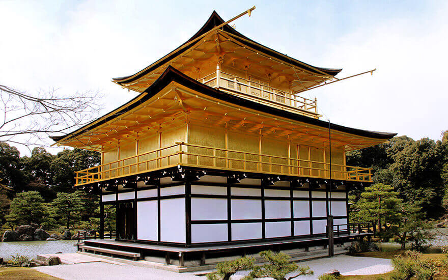 Kinkaku-ji Temple,Goldener Tempel,Kyoto