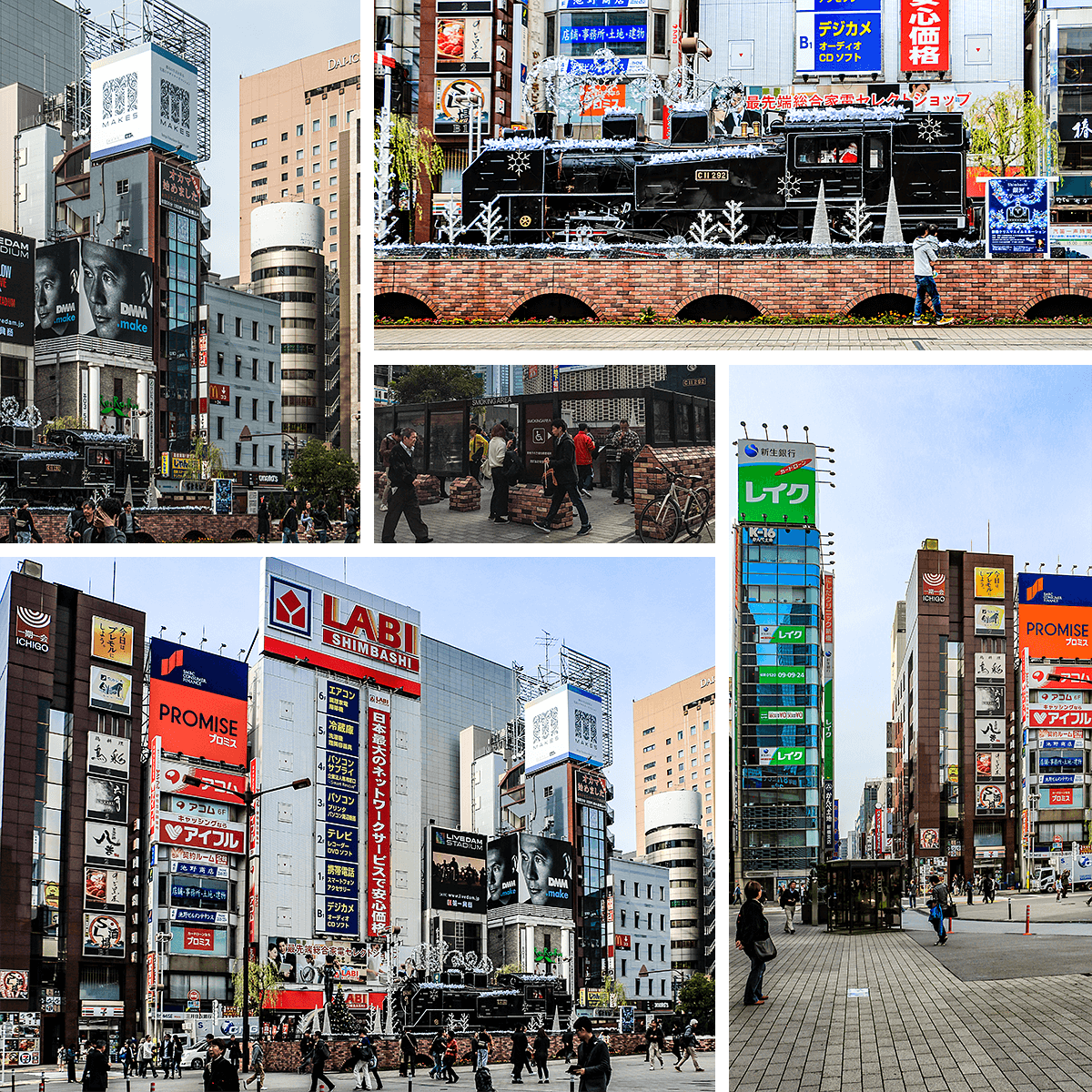 Shimbashi Station,Tokyo,born4travel.de