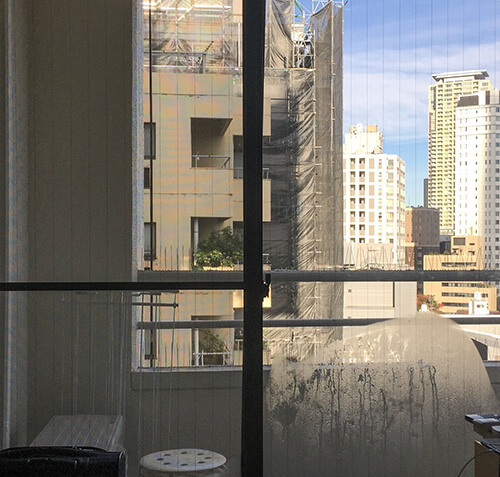 Aussicht vom Zimmer im Fonte,Tokyo, Roppongi,born4travel.de